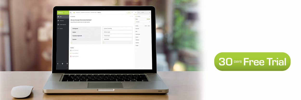 Televic launches free trial version of assessmentQ
