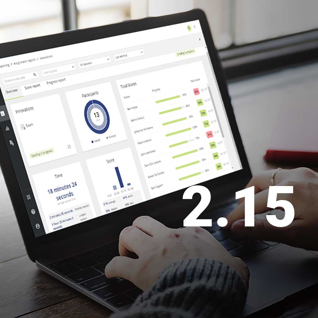 What's new in assessmentQ 2.15?